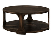 Balam Black round cocktail table