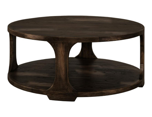 Balam Black round cocktail table