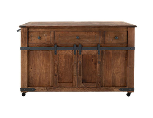 Parota Kitchen Island angle