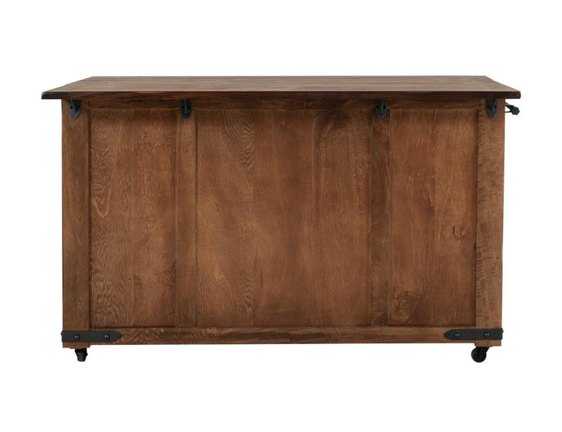 Parota Kitchen Island side