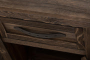 Dutton Fireplace TV Console - Barewood
