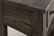 Dark Teak Sofa Table - Barewood