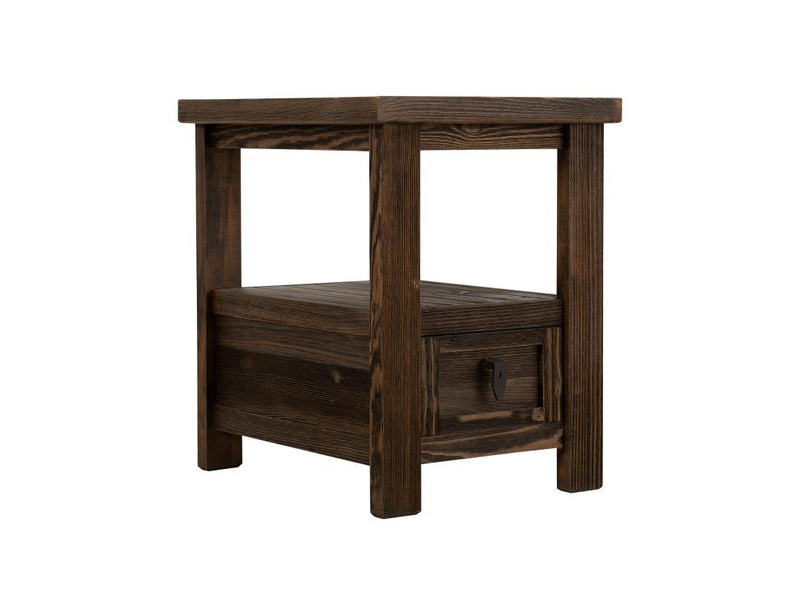 Dutton Chairside Table - Barewood