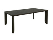 Dark Teak Dining Table - Barewood
