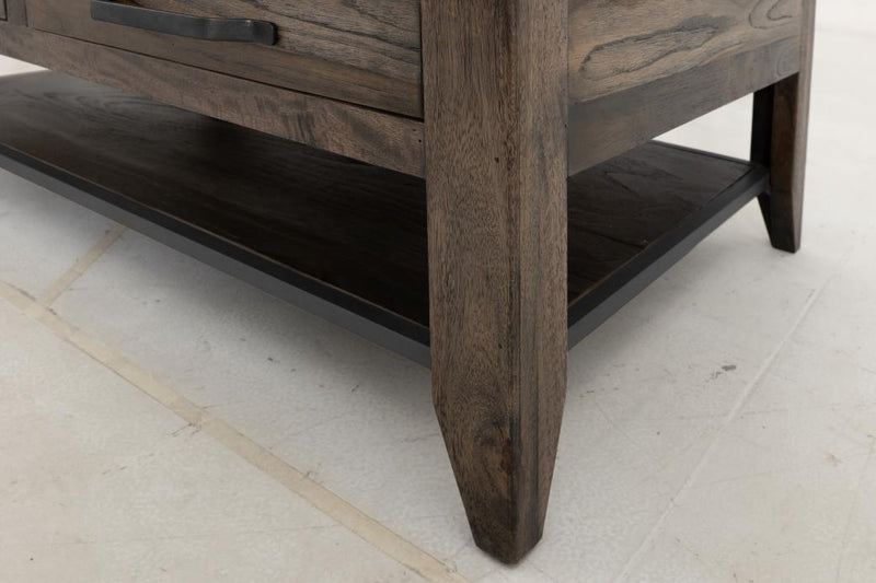 Dark Teak Cocktail Table - Barewood