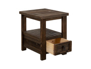 Dutton Chairside Table - Barewood