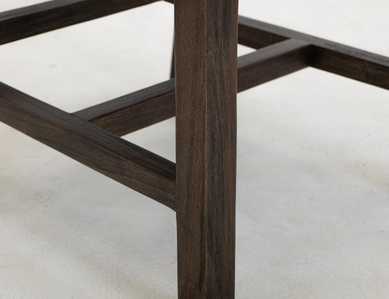 Dark Teak Wooden Chair - Barewood