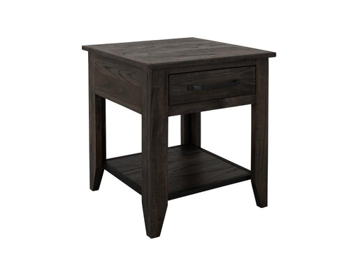Dark Teak End Table - Barewood