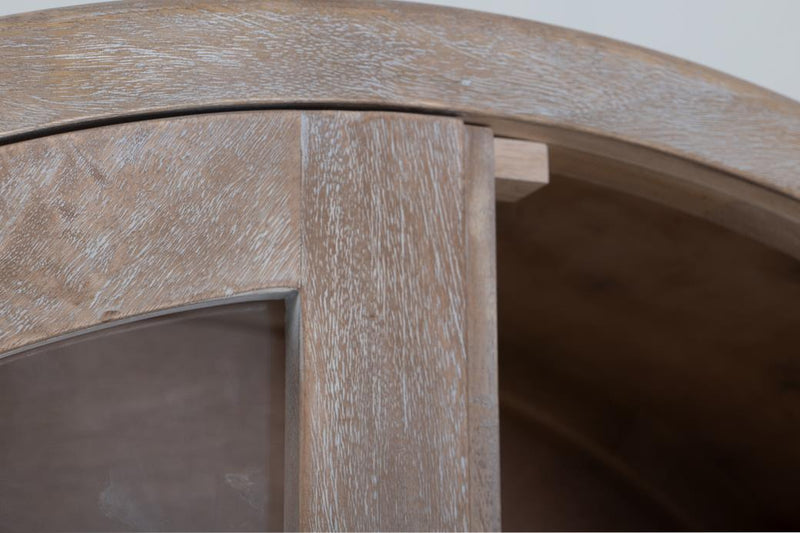 Balam White Cabinet styled