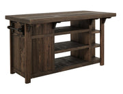 Dutton Kitchen Island - Barewood
