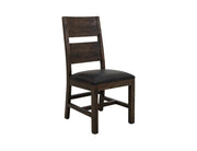 Dark Teak Wooden Chair - Barewood