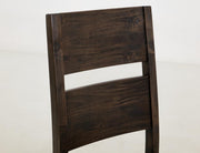 Dark Teak Wooden Chair - Barewood