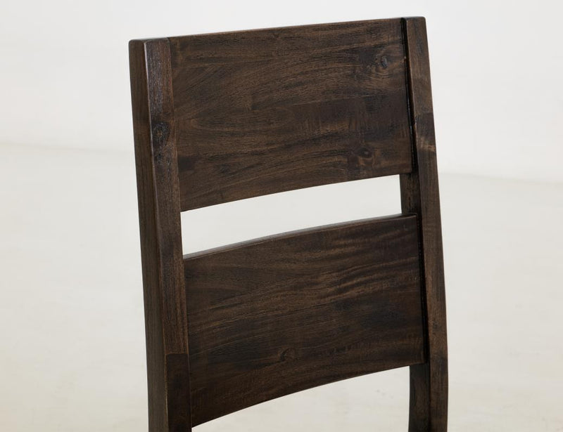 Dark Teak Wooden Chair - Barewood