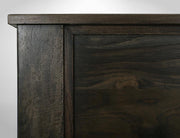 Dark Teak Bed - Barewood