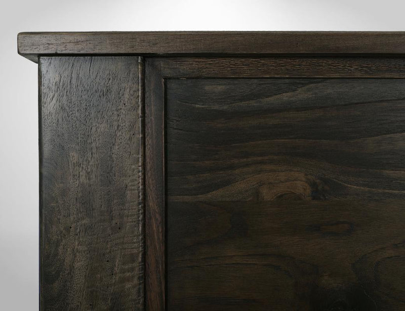 Dark Teak Bed - Barewood