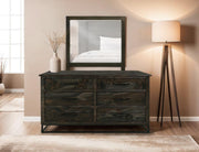 Dark Teak Mirror - Barewood