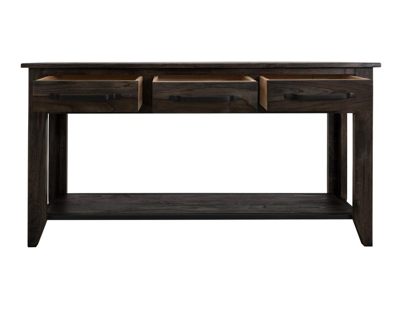 Dark Teak Sofa Table - Barewood
