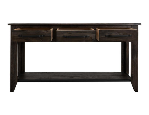 Dark Teak Sofa Table - Barewood