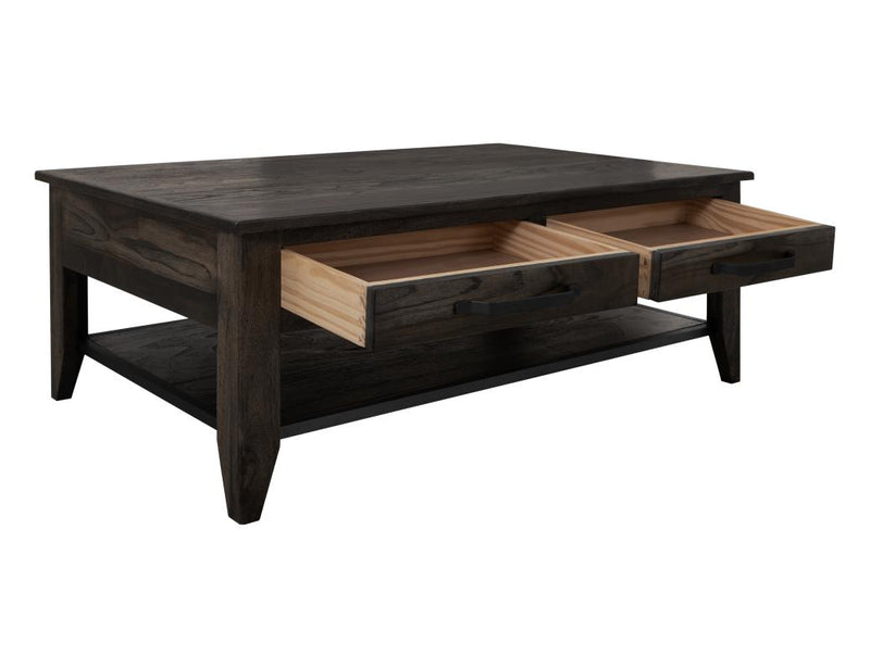Dark Teak Cocktail Table - Barewood