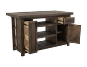 Dutton Kitchen Island - Barewood