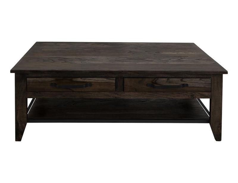 Dark Teak Cocktail Table - Barewood
