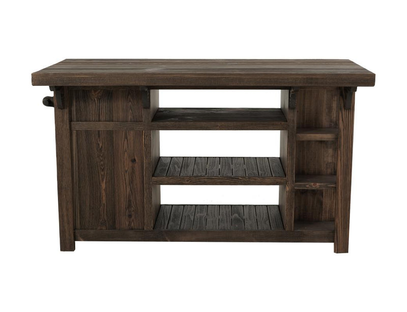 Dutton Kitchen Island - Barewood