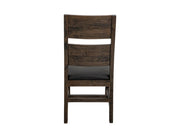 Dark Teak Wooden Chair - Barewood