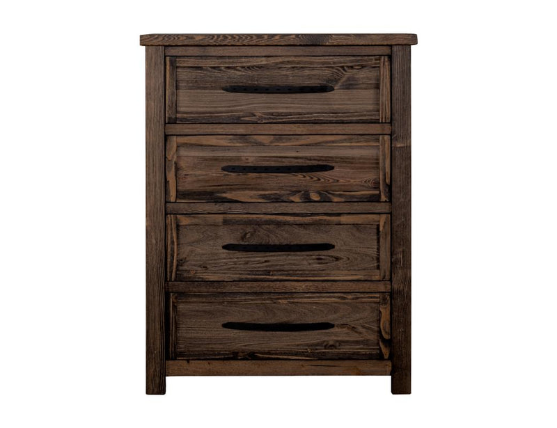 Dutton 4 Drawer Chest - Barewood