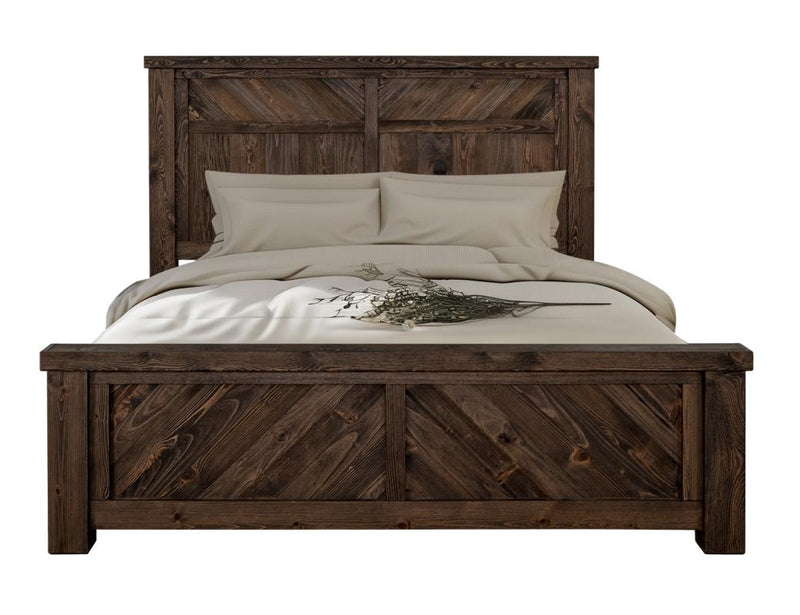 Dutton Bed - Barewood