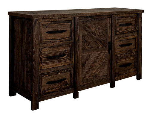 Dutton 6 Drawer Dresser - Barewood