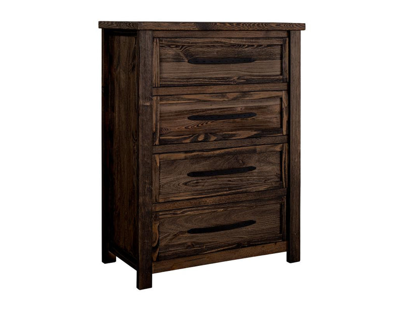 Dutton 4 Drawer Chest - Barewood
