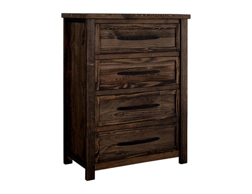 Dutton 4 Drawer Chest - Barewood