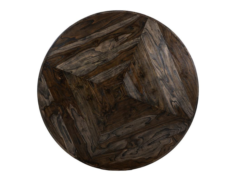 Parquet table top view