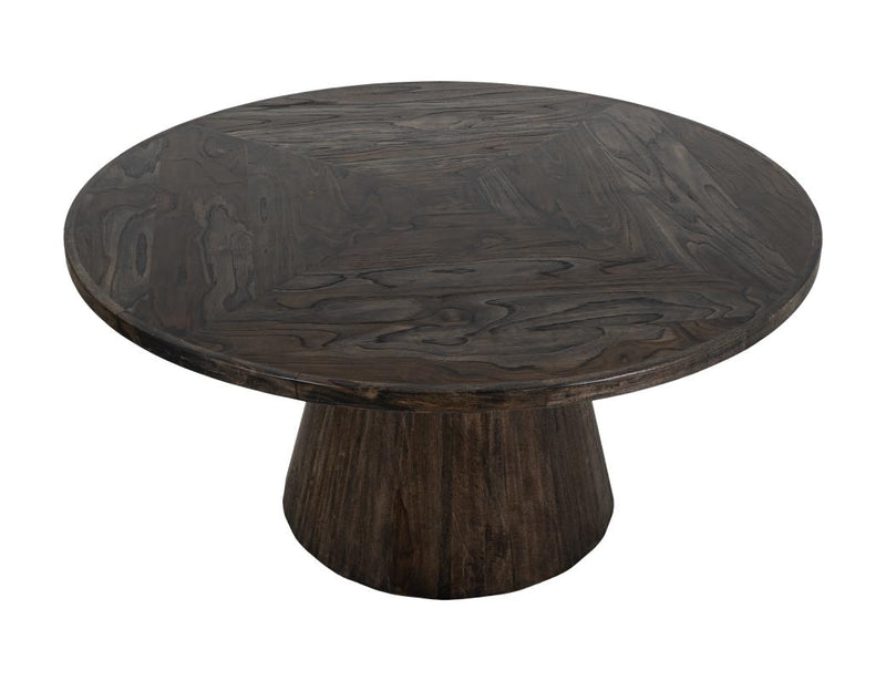 Balam Black 59 inch round dining table