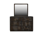 Balam Black Dresser with matching mirror