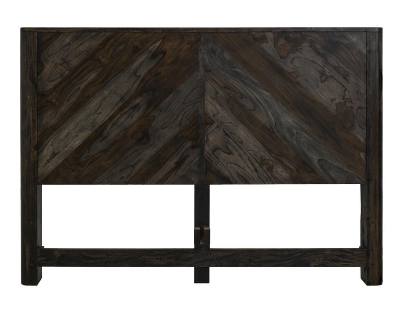 Balam Black Bed frame and platform