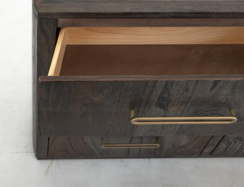 Balam Black Chest corner detail