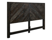 Balam Black Bed King headboard