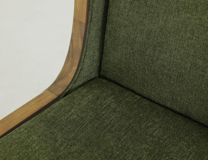 Mezquite Green Tall Back Dining Chair detail