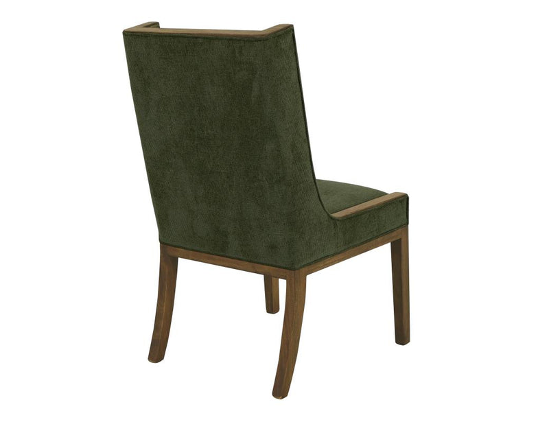 Mezquite Green Tall Back Dining Chair angle