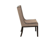 Balam Black High-Back Dining Chair angle
