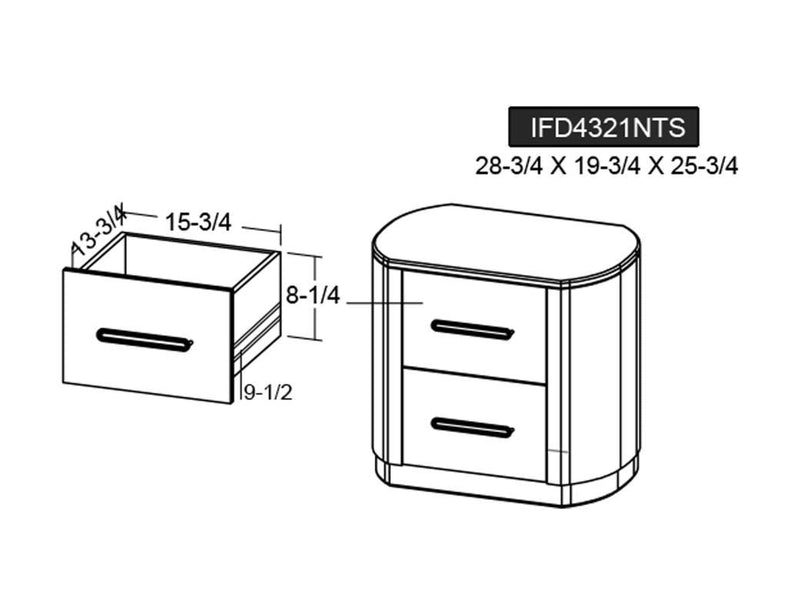Balam Collection Nightstand