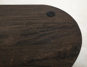 Balam Black Desk drawer detail
