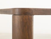 Balam Brown Dining Table end view