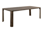 Balam Black Dining Table, 86-inch rectangular, solid mango
