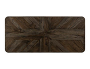 Balam Black Dining Table top detail