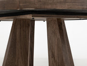 Natural Teca 47" Round Dining Table - Barewood