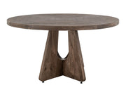 Natural Teca 55" Round Dining Table - Barewood