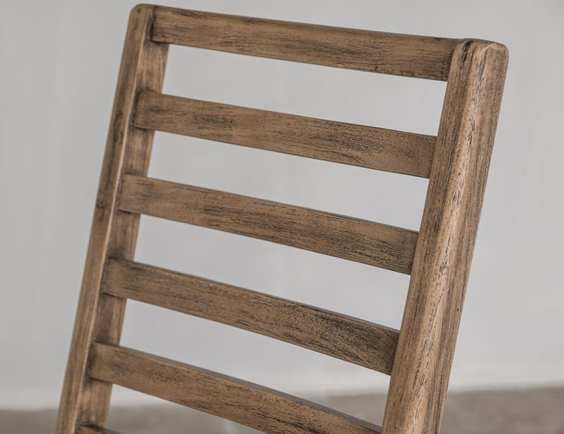 Ladder back detail