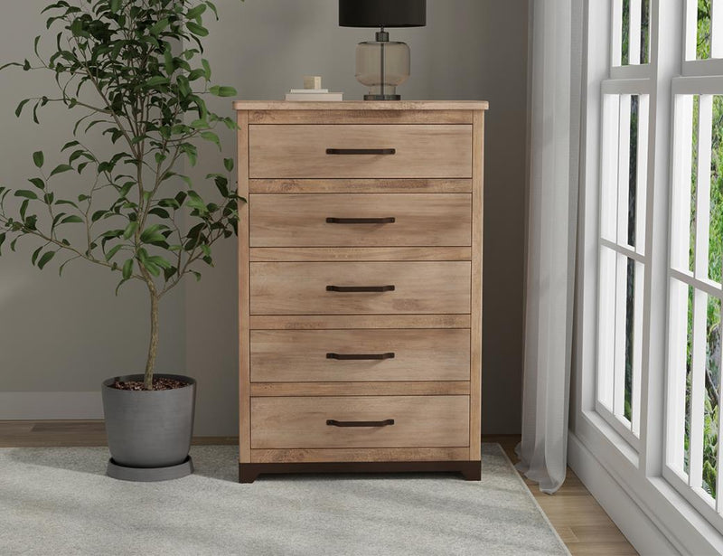Natural Parota Chest - detail